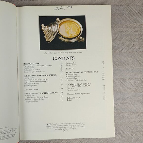 Chinese Regional Cooking Vintage Hardcover Cookbook Deh-Ta Hsiung Local Ethnic - Picture 3 of 7